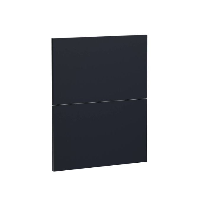 Kaboodle 600mm Midnight Plum Modern 2 Drawer Panels