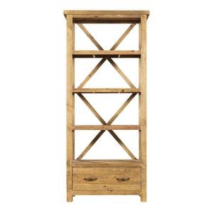 Vintage Bookcase -

900W x 400D x 2000H mm.