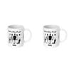 2PK Impact Rock Merchandise Oasis Promo Coffee Mug Black And White