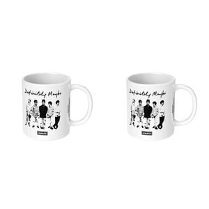 2PK Impact Rock Merchandise Oasis Promo Coffee Mug Black And White