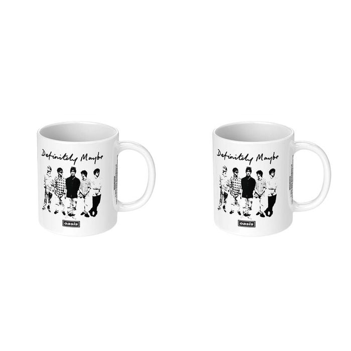 2PK Impact Rock Merchandise Oasis Promo Coffee Mug Black And White