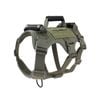 CottonMore Large Breed Dog Tactical Training Dog Harness Vest Army Green - Large