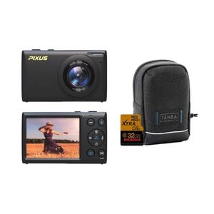FIREFLY PIXUS V1 DIGITAL COMPACT CAMERA KIT - BLACK