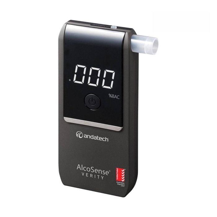 Andatech AlcoSense Verity Personal Breathalyser Gen 2 (Grey)