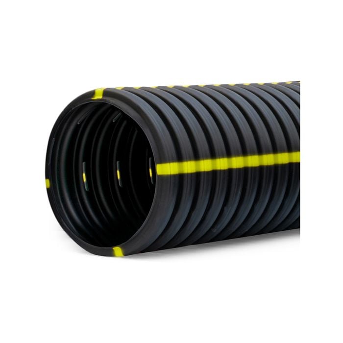 Marley 110mm x 15m Drainflo Corrugated Punched Drainage Pipe