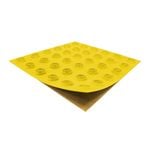 Duratac Yellow Tactile Hazard Fastile - 6 Pack