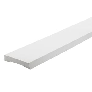 92 x 18mm 5.4m White Primed FJ Bevelled Pine Moulding