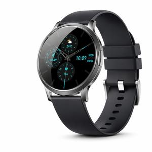 Smart Watch – Sport Fitness Tracker With Custom Watch Faces, Bluetooth Calling & Luxury Design Black