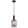 Telbix Black/Smoke Bonura 14 Pendant