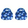 2PK Annabel Trends 30cm Neoprene Lunch Bag Food Storage - Nocturnal Blooms