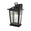 Trinity W1 Exterior Wall Light - Black - Small