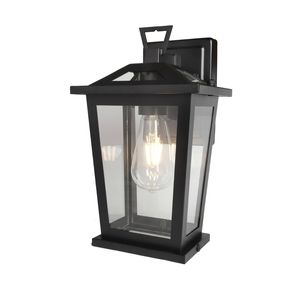 Trinity W1 Exterior Wall Light - Black - Small