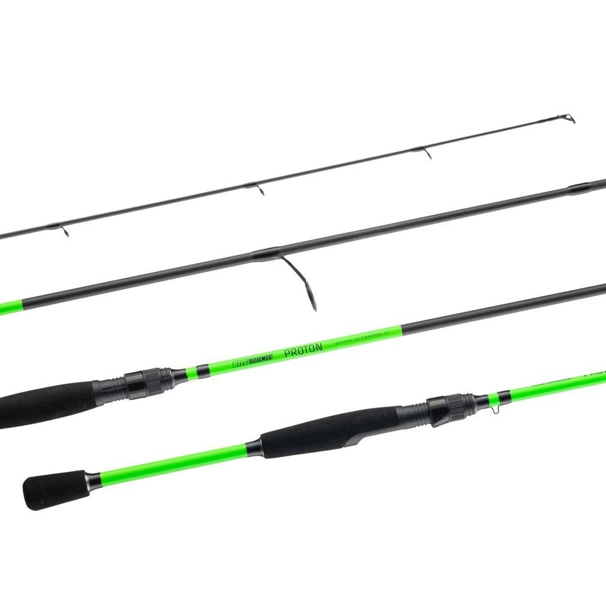 Bite Science 7ft Proton 4-6kg 2 Piece Light Boat Spin Fishing Rod ...