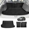 Boot Liner Kick Mats Set For Volkswagen Vw T-roc 2020-onwards All Weather Heavy Duty Cargo Car Trunk Back Seat Protector