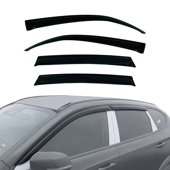 AUSGO Luxury Weather Shields for Haval Jolion 2022-Onwards Weathershields Window Visors Wind Deflectors