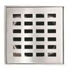 Forme 110 x 110mm Stainless Steel Rectangle Floor Drain