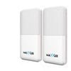 Maxxlee 2x WHITE 10000mAh Power Bank Dual USB External Portable Battery Charger iPhone Android Mobile