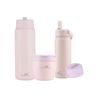 Sprinkler 600ml Food Pod/ 1l Bottle/ 500ml Sipper Bottle / Lid Combo 4pc Set