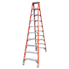 Indalex 3.0m 180kg Pro Series Industrial Fibreglass Double Sided Step Ladder