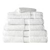 8pc Canningvale Royal Splendour Home Decor Bathroom Bath Towel Set White