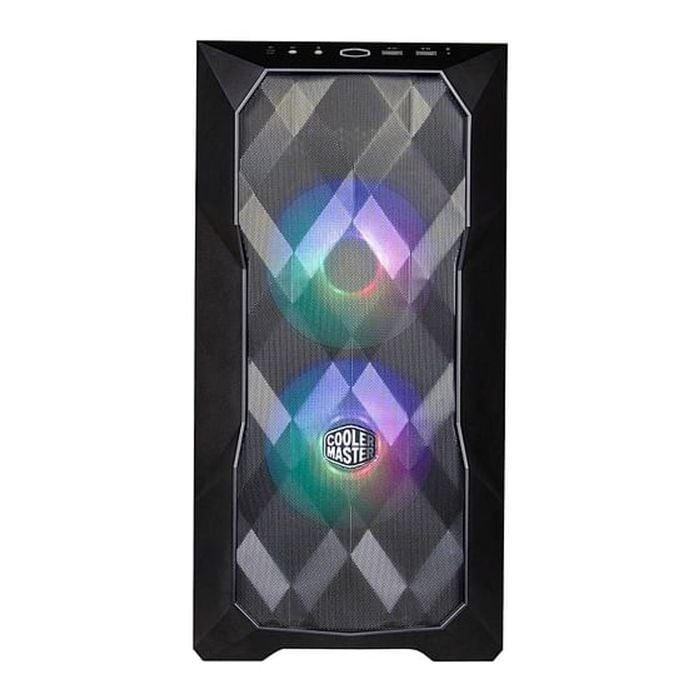 Cooler Master Masterbox Td300 Mesh Argb Micro-atx Mini Tower Case - Black [td300-kgnn-s00]