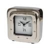 Ssh Collection Retro Large Desk Clock - Nickel