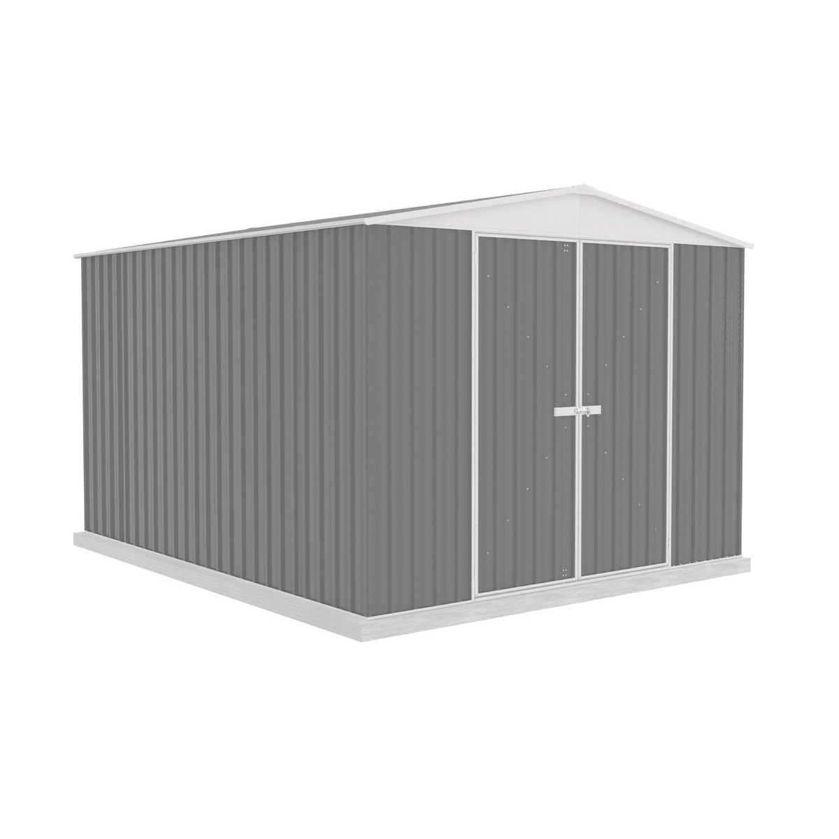 Absco Sheds 3.00mW x 3.66mD x 2.30mH Monument Double Door Highlander ...