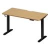 Oikiture Electric Standing Desk With Wireless Charging Single Motor 140CM
