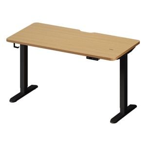 Oikiture Electric Standing Desk With Wireless Charging Single Motor 140CM