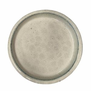 Northcote Pottery 200mm Cream Small Primo Mod Egg Garden Saucer