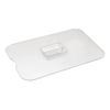 Olympia Kristallon Notched Lid Medium Melamine White Polycarbonate Catering Tableware Gn 1/2 Size