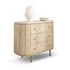Abbotsbury Indoor Chest Of Drawers With Marble Top