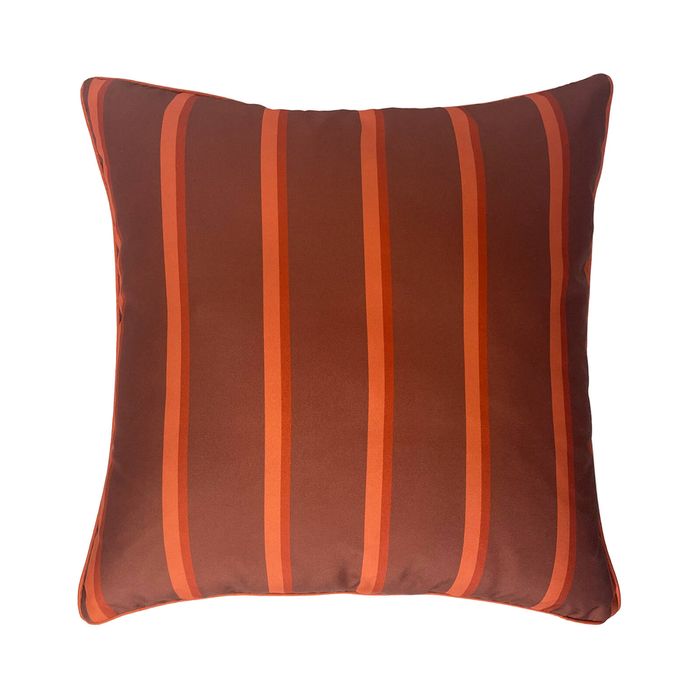 Marquee 45cm Red Stripe Outdoor Cushion