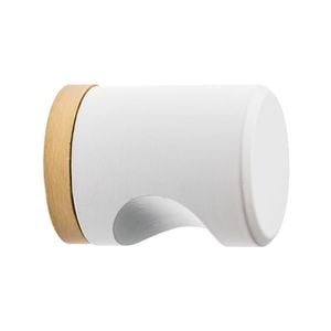 Lane 25mm White and Brass Cabinet Finger Post