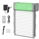 Advwin Automatic Chicken Coop Door  Solar Powere Auto Chicken Door Anti-Pinch