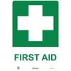 Pinnacle 600 x 400mm Poly First Aid Sign