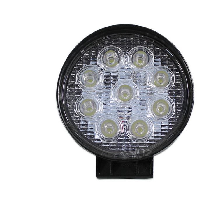 Elinz 27w Driving Light Epistar LED Round Spot Worklight 12V 24V Offroad Truck 4WD 4X4