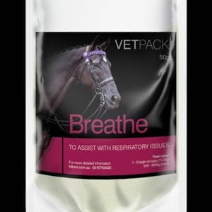 Hi Form Breathe Easy Horses Respiratory Supplement Vet Pack 50g