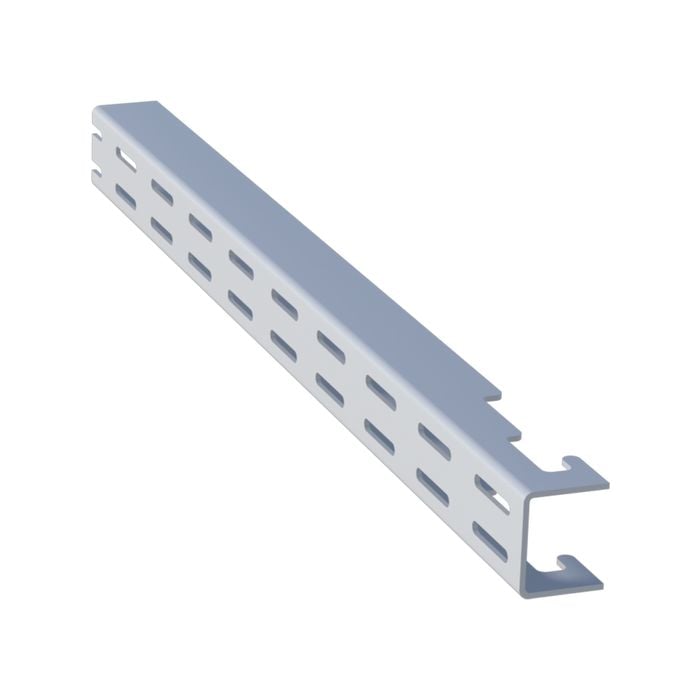 Flexi Storage Home Solutions 300mm White Double Slot Wall Strip