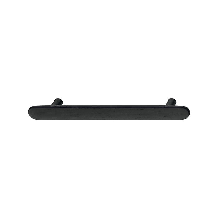 Hafele 224 x 28mm Black Ash Cabinet Handle