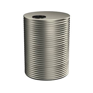 Kingspan 8000L Round Steel Water Tank - 2400mm x 1860mm Mangrove