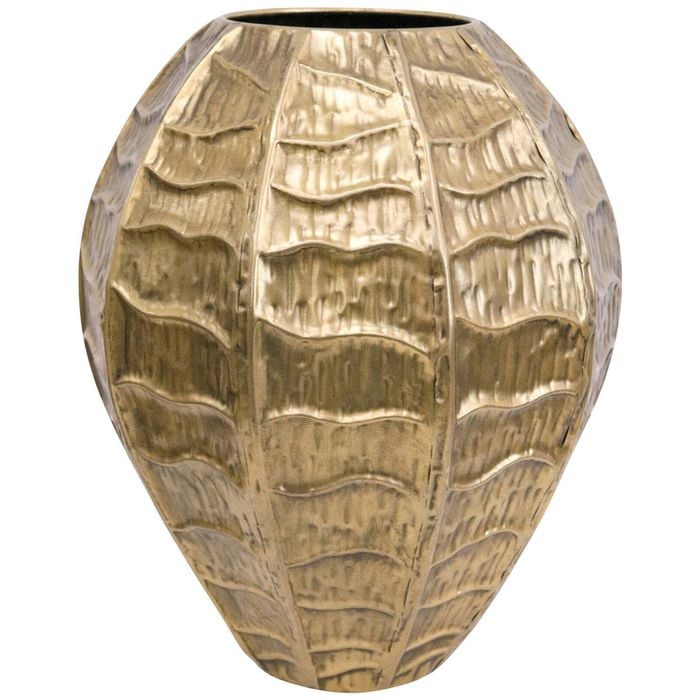 LVD Metal Flower Vase Alegra Home/Lounge Decor 31.5cm Gold