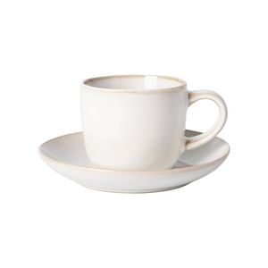 Ecology Element Espresso Cup & Saucer 120ml - Blanc