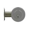Schlage Chrome Satin Plate Round Double Cylinder Deadbolt 