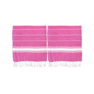 Nicola Spring Turkish Cotton Towel Set - Pink - Pack Of 2
