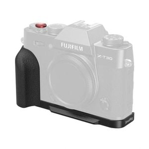 Smallrig L-shaped Mount Plate With Silicone Handle For Fujifilm X-t30 / X-t30 Ii / X-t30 Iii (black) 5663