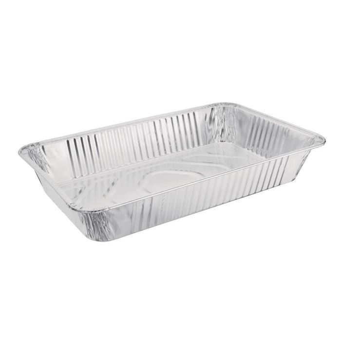 Fiesta Foil Container Recyclable 1/1 Gastronorm 5 Pack Food Storage Takeaway Tray