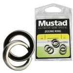 Mustad Stainless Steel Jigging Fishing Ring #8 105lb 3pc