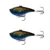 2x 13 Fishing 3 Inch El Diablo Vibe Lipless Crank Lures - Old Gregg