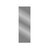 Full Length Mirror Over Door, Hanging Brackets, Bedroom Living Room 106x35cm Silver